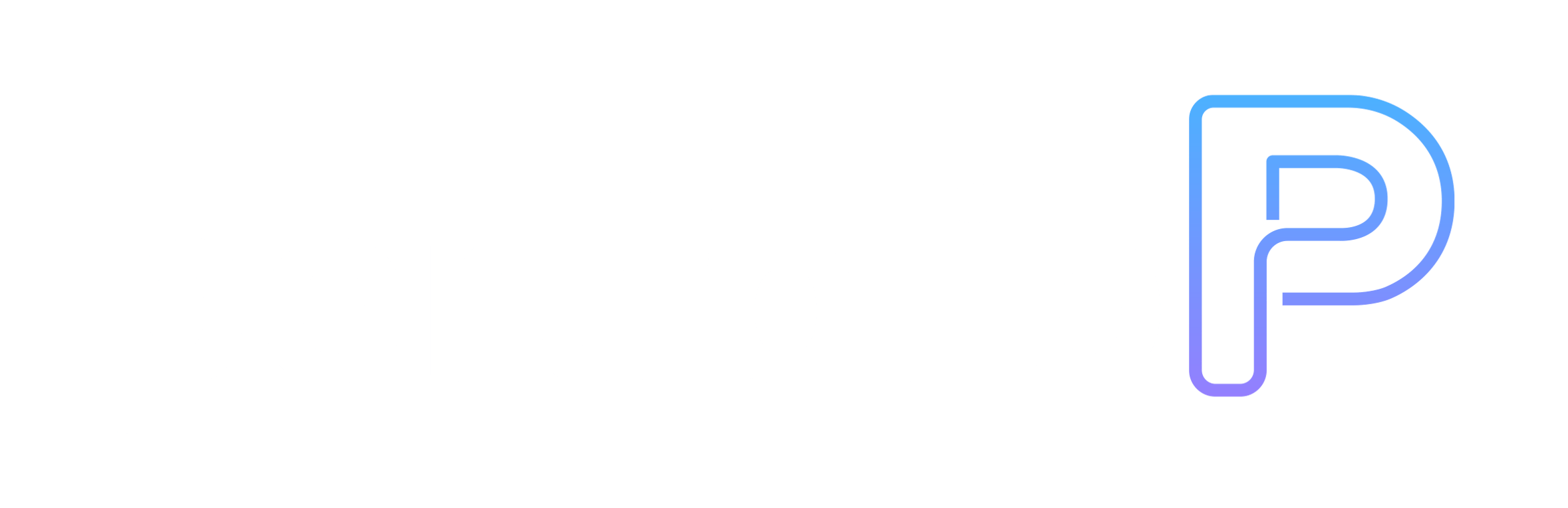 Portfolio P Logo-White
